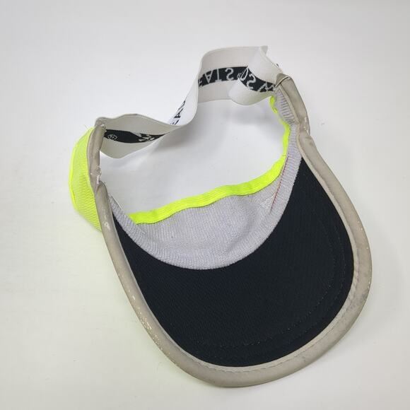 Headsweats Fitted Sun Visor Hat Green One Size Stretch Outdoor - Picture 7 of 10